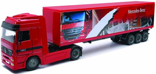 CAMION 1:43 MERCEDES BENZ ACTROS 1857 CON CONTAINER