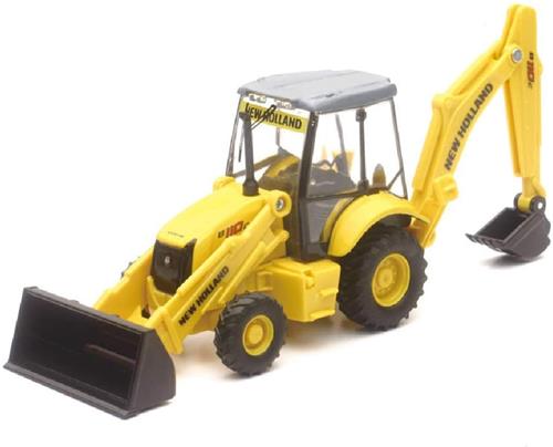 MINI NEW HOLLAND DUPLO BENNA E SCAVATORE B11OC- DIE CAST