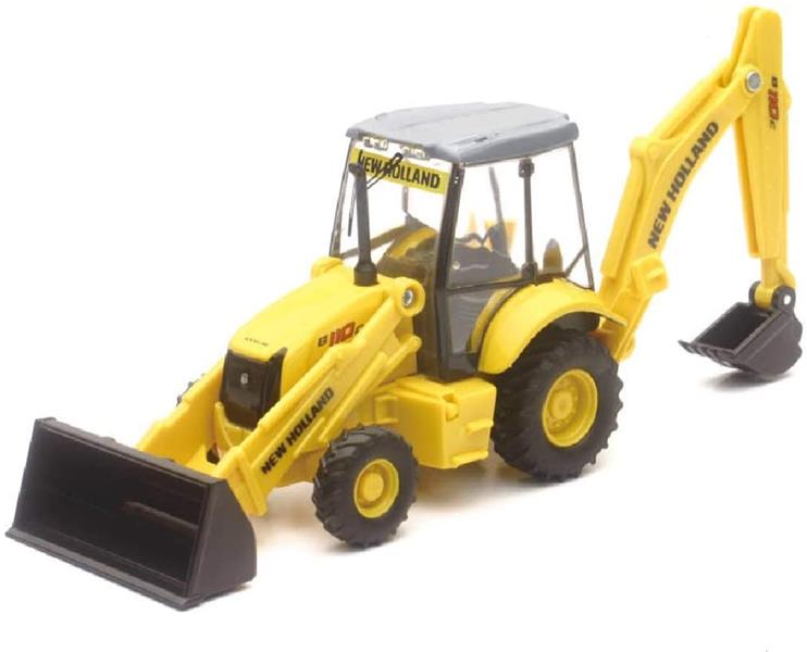 MINI NEW HOLLAND DUPLO BENNA E SCAVATORE B11OC- DIE CAST