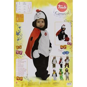 COSTUME COCCINELLA TAGLIA 5-6 ANNI TRUDI