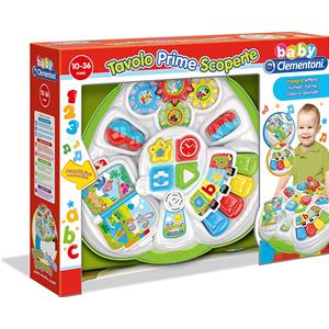 BABY CLEMENTONI TAVOLO PRIME SCOPERTE