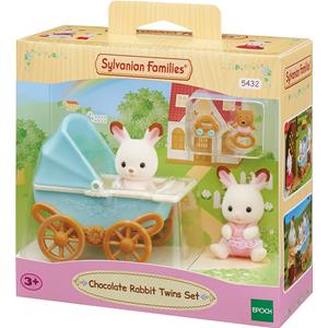 SYLVANIAN FAMILIES - CONIGLIO CIOCCOLATO SET GEMELLI