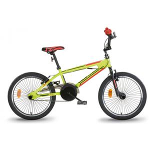 BICICLETTA 20 BMX FREESTYLE FLUO