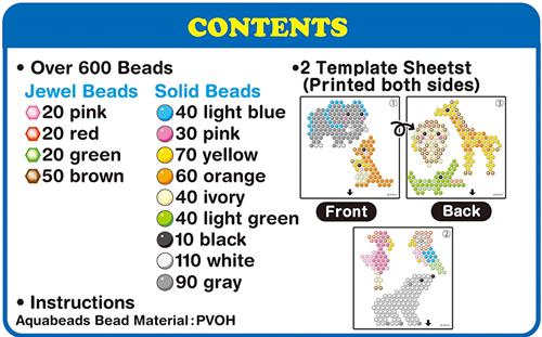 AQUABEADS - KIT ANIMALI DELLO ZOO