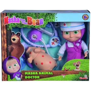 MASHA E ORSO - MASHA BAMBOLA VETERINARIA 23 CM