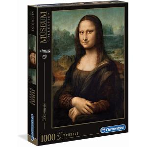 PUZZLE 1000 PZ ART MUSEUM COLLECTON GIOCONDA LEONARDO MUSEUM COLLECTION LOUVRE