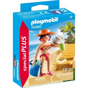 PLAYMOBIL SPECIAL PLUS - DONNA IN VACANZA CON SEDIA A SDRAIO