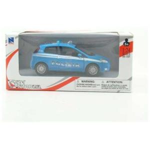 AUTO FIAT GRANDE PUNTO POLIZIA DI STATO 1:24