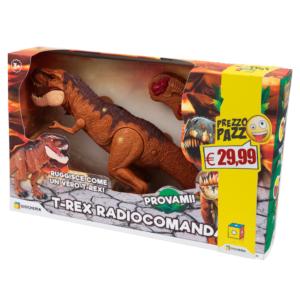 PREZZO PAZZO PARK&FARM - T-REX DINOSAURO RADIOCOMANDATO