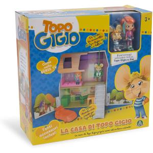 TOPO GIGIO LA CASA PLAYSET CON 2 PERSONAGGI