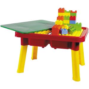 TAVOLO MULTIGIOCO CON COSTRUZIONI