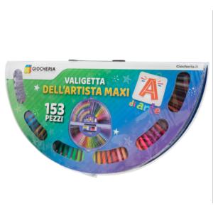 A DI ARTE - GRANDE VALIGETTA DELL'ARTISTA MAXI COLORI 153 PZ