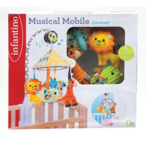 INFANTINO - MUSIC CAROUSEL GIOSTRINA PER LETTINO
