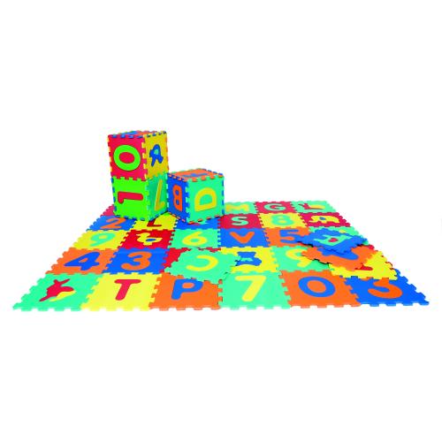 GIO' BABY - TAPPETO EVA LETTERE 9 PZ PUZZLE