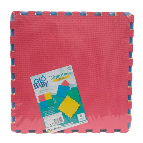 GIO' BABY - TAPPETONE EVA SCOMPONIBILE 4 PEZZI  60x60CM