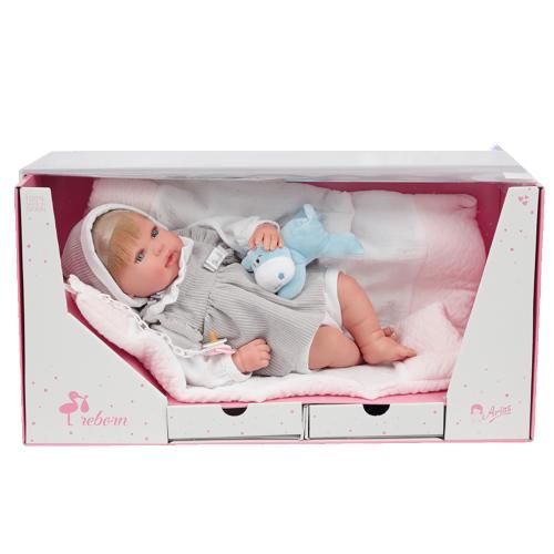 ARIAS - REBORN 45 CM BIONDA