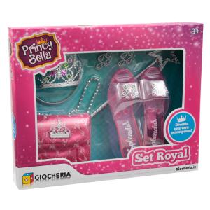 PRINCY BELLA - SET PRINCIPESSA COMPLETO DI TANTI ACCESSORI
