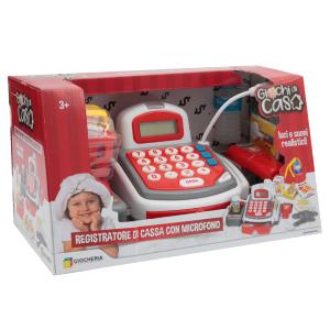 GIOCHI DI CASA - REGISTRATORE DI CASSA CON MICROFONO