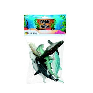 PARK&FARM - BUSTA ANIMALI 6PZ MARINI