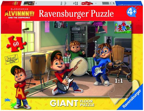 PUZZLE 60 PZ GRANDI ALVIN STRUMENTI MUSICALI