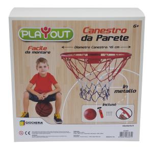 PLAY OUT - CANESTRO DA PARETE BASKET