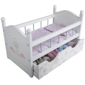 ARIAS - LETTO CON CASSETTIERA GRIGIO IN LEGNO FIRENZE POS210162