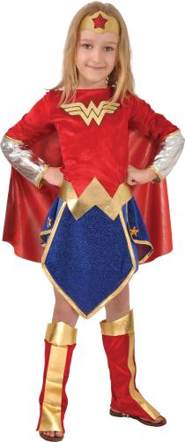 Prodotto: CIA-11677.3-4 - COSTUME WONDER WOMAN BAMBINA TAGLIA 3-4 ANNI -  CIAO