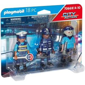 PLAYMOBIL POLICE SQUADRA DI POLIZIOTTI