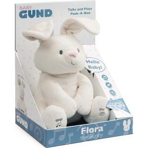 GUND FLORA CONIGLIETTO INTERATTIVO PARLANTE