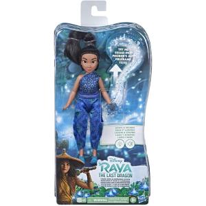 DISNEY RAYA - YOUNG RAYA E KUMANDRA FLOWER BAMBOLA CHE SI ILLUMINA CON MUSICA