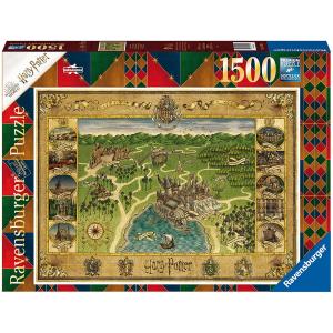 PUZZLE 1500 PZ HARRY POTTER - MAPPA DI HOGWARTS