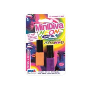 BLISTER SMALTO MINIDIVA UNGHIE  2 PZ 2 COLORI