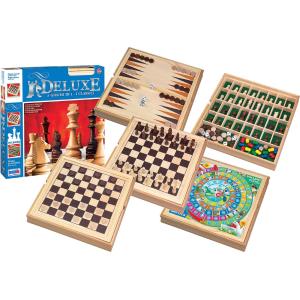5 GIOCHI IN UNO CLASSICI LEGNO