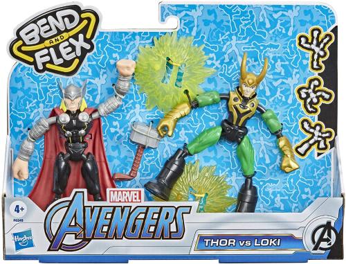 AVENGERS BEND AND FLEX PACK THOR VS LOKI