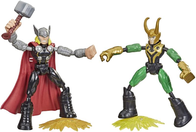 AVENGERS BEND AND FLEX PACK THOR VS LOKI