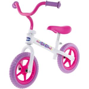 CHICCO BICICLETTA PEDAGOGICA FIRST BALANCE BIKE PINK BULLET ROSA SENZA PEDALI