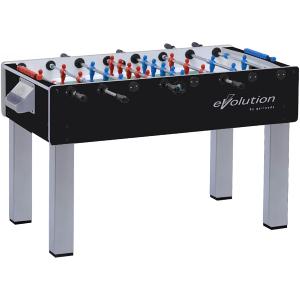 CALCETTO BALILLA F-200 EVOLUTION CON ASTE RIENTRANTI E PIANO DI GIOCO CORTO IN VETRO LUCIDO