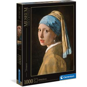 PUZZLE 1000 PZ MUSEUM ART COLLECTION GIRL WITH PEARL E.V.