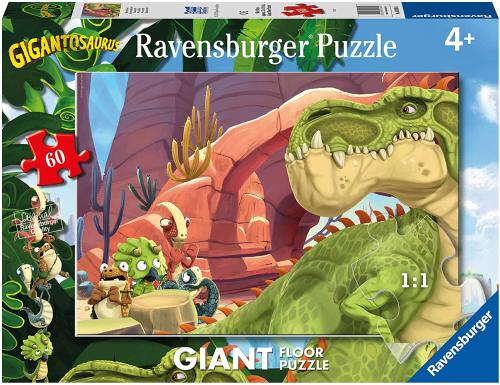 PUZZLE 60 PZ MAXI - GIGANTOSAURUS