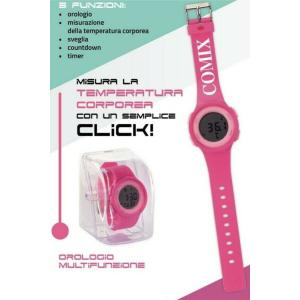 OROLOGIO TERMO-WATCH MULTIFUNZIONE COMIX - ROSA
