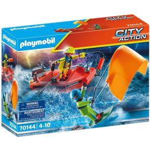 PLAYMOBIL SEA RESCUE - TENDER DI SALVATAGGIO DELLA GUARDIA COSTIERA