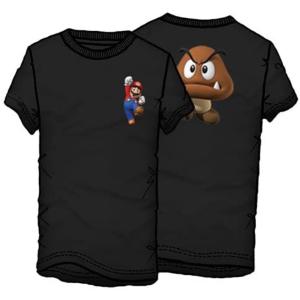 T-SHIRT SUPERMARIO FUNGO GOOMBA TAGLIA M