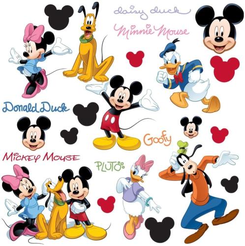 Prodotto: RMD1507SCS - DISNEY MICKEY MOUSE E I SUOI AMICI ADESIVI PARETE  REMOVIBILI - PROLUDIS