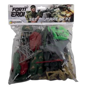 FORTI EROI - BUSTA MILITARI 62 PEZZI 