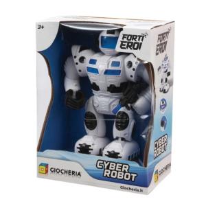 FORTI EROI - ROBOT BIANCO CAMMINA CON LUCI E SUONI