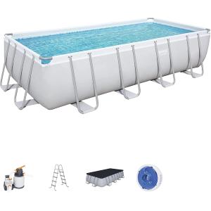 PISCINA POWER STEEL RETTANGOLARE CM 549X274X122 CON FILTRO SABBIA