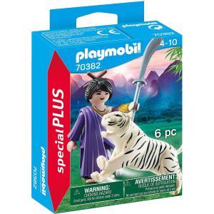 PLAYMOBIL SPECIAL PLUS - GUERRIERA NINJA CON TIGRE