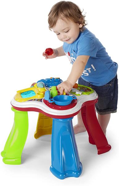 CHICCO TAVOLO DEGLI HOBBY CRESCI E IMPARA ITALIANO/INGLESE TAVOLINO