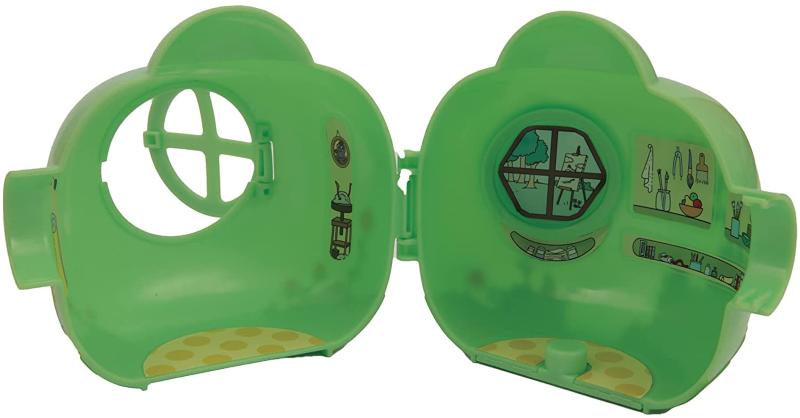 BARBAPAPA' BARBACAMERETTA MINI PLAYSET CAMERETTA VERDE PERSONAGGIO BARBAFORTE