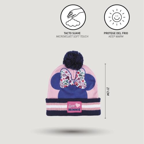 SET 2 PEZZI MINNIE CAPPELLO E GUANTI
